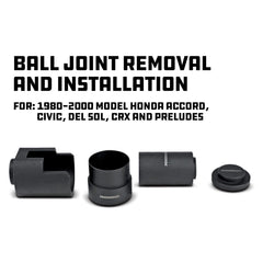 Powerbuilt Honda adapter kit storage case keeps components organized for service