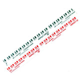 Powerbuilt Plastigauge green strip between bearing and journal for precise clearance checks.