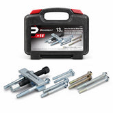 Powerbuilt steering wheel puller yoke for safe removal of tapped-hole wheels