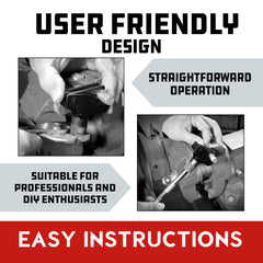 Powerbuilt thread repair tool durable aluminum construction for heavy use