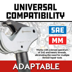 Powerbuilt thread repair tool ideal for professional repairs