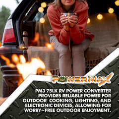 Safe charging indicators on the PM3-75LK power converter