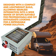 PowerMax PM4-35A adjustable output dial for precise charging settings