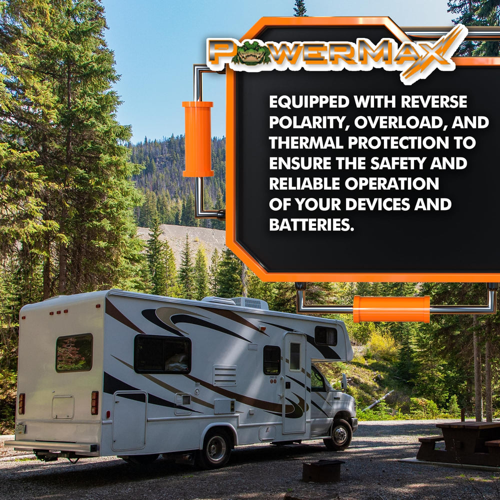 PM4 55A battery compatibility with lithium and AGM batteries