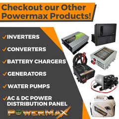 PowerMax PMBC-75 thermal protection indicator signaling safe operation