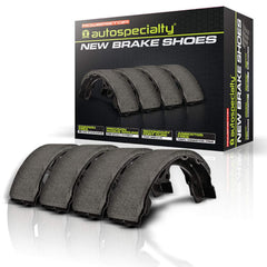 PowerStop rear brake shoes for Dodge Nitro offer smoother braking and rust resistance.