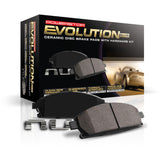 PowerStop Z17 ceramic brake pads front view for quiet daily braking.