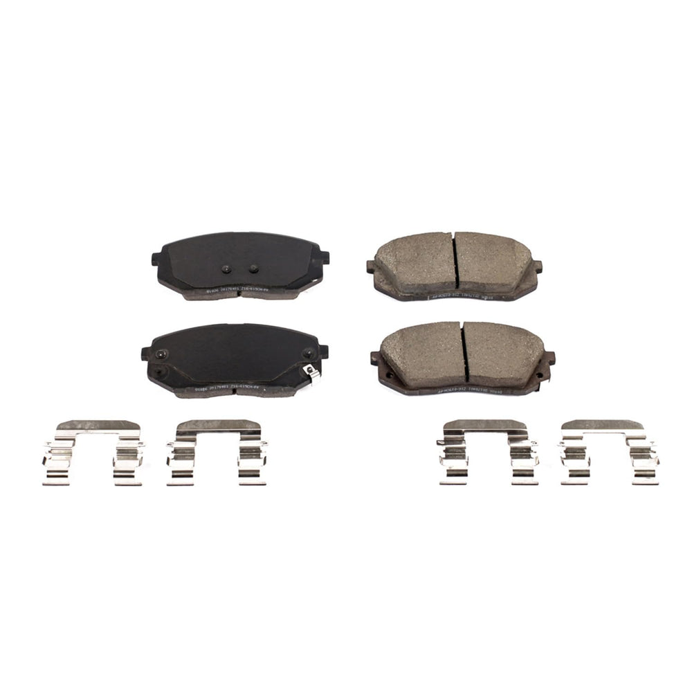 PowerStop Z17 installation hardware for easy bolt-on upgrade