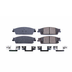 PowerStop Z17 rear brake pads for Cadillac Escalade ESV with hardware for quiet stops