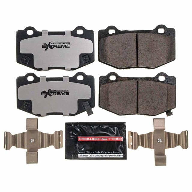 PowerStop Z26 rear brake pads for Chevrolet Camaro reduce dust and extend wear.