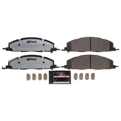 PowerStop Z36 carbon-fiber ceramic pads for quiet, low-dust braking