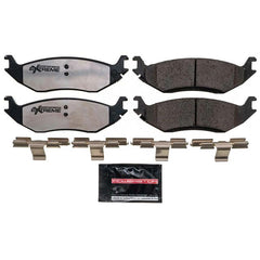 PowerStop Z36 rear brake pad Ram 1500 with installation hardware supports easy upgrades.