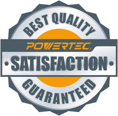 POWERTEC router bit tray storage durable foam highlights long-term organization in workshop.