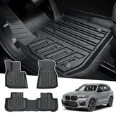 Powerty BMW X3/X4 precision-fit 3D-scan mats protect your cabin from spills.