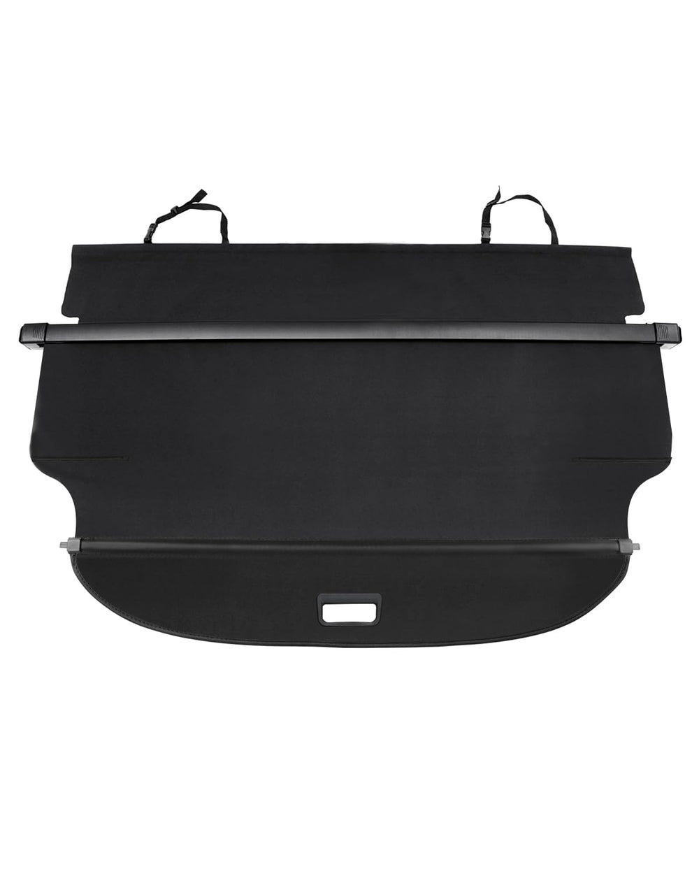 Powerty cargo cover in RAV4 trunk, retractable for privacy and sun protection