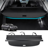 Powerty cargo cover fits 2018–2024 Tiguan for seamless trunk organization.