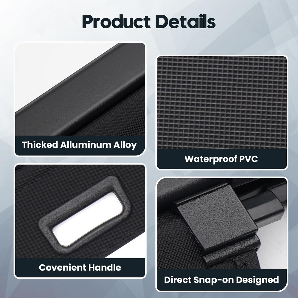 Powerty chamfered-end design prevents scratches on interior surfaces