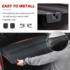 Powerty Honda Fit cargo cover easy install snaps on securely.