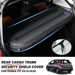 Powerty Honda Fit cargo cover privacy shield guards belongings from view.