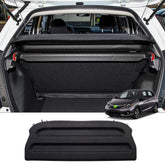 Powerty Honda Fit cargo cover in retractable action shields cargo and sun exposure.