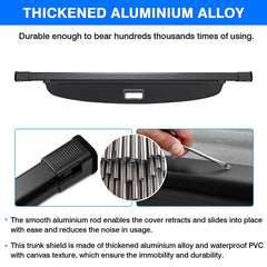 Powerty interior protection keeps belongings shielded from sun and glare.