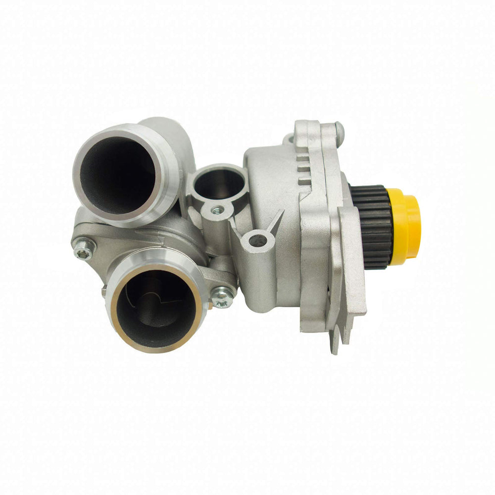 POWERWORKS direct replacement aluminum water pump fits 2.0T engines without modifications.