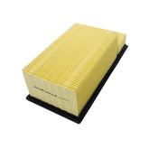 POWERWORKS FA-1902 air filter front view for Ford 6.7L diesel, maintains airflow