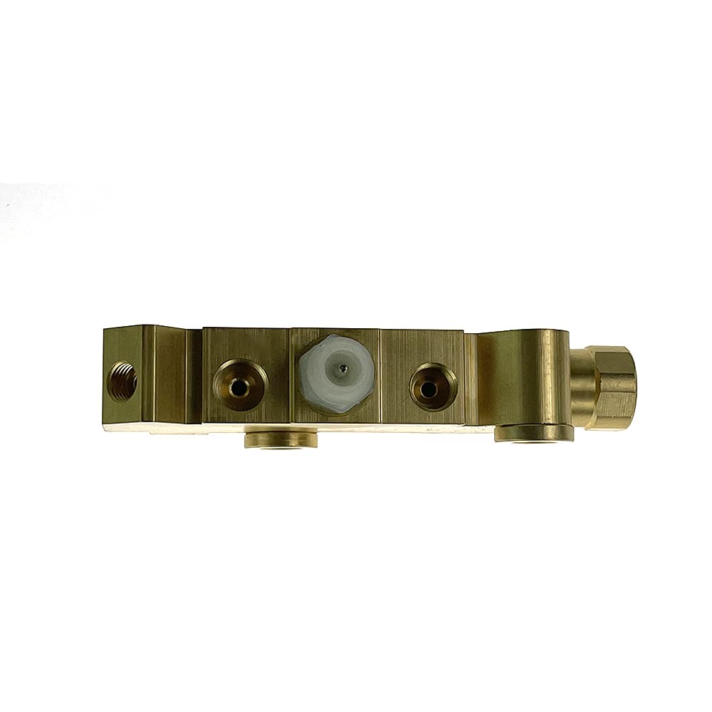 POWERWORKS PV4 brass valve closeup illustrating robust construction