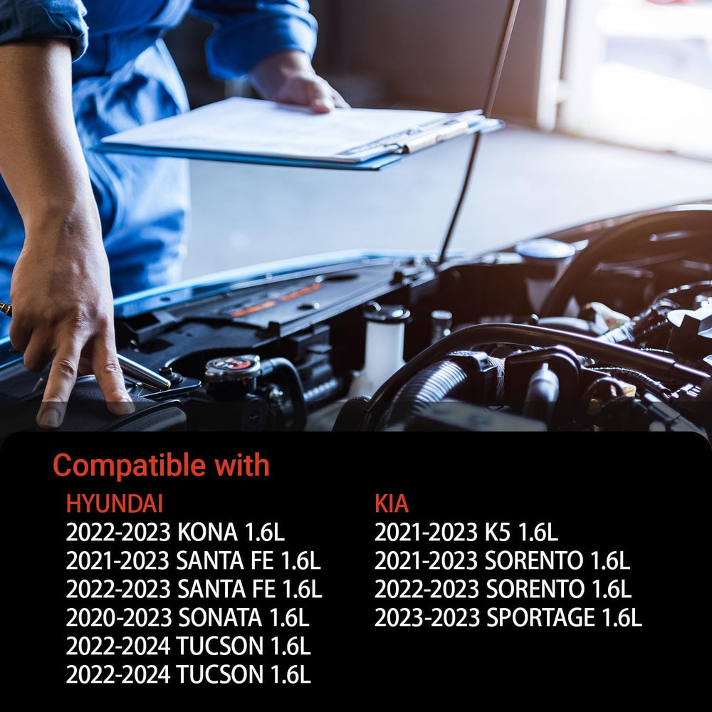 Powkos spark plug install with OEM thread and gap specifications for easy fit.