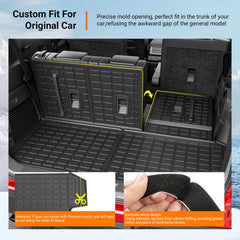 Powoq backrest mat for Subaru Ascent keeps 3rd row clean and scratch-free.