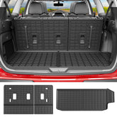 Powoq cargo liner for Subaru Ascent trunk mat protects cargo from dirt.