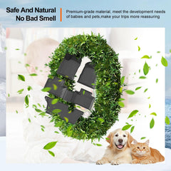 Powoq installation guide showing Velcro and clips for secure fit