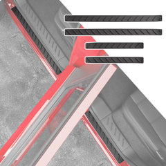 Powoq door sill protector front-left guards entry scuffs on Chevy Colorado Canyon.