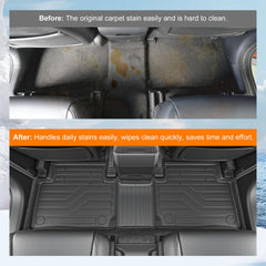 Powoq cargo mat for trunk keeps loading area organized during trips