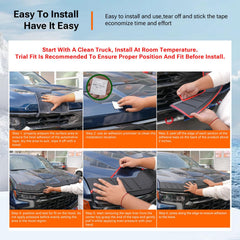 Powoq hood shield cleaning easily with a damp cloth after use