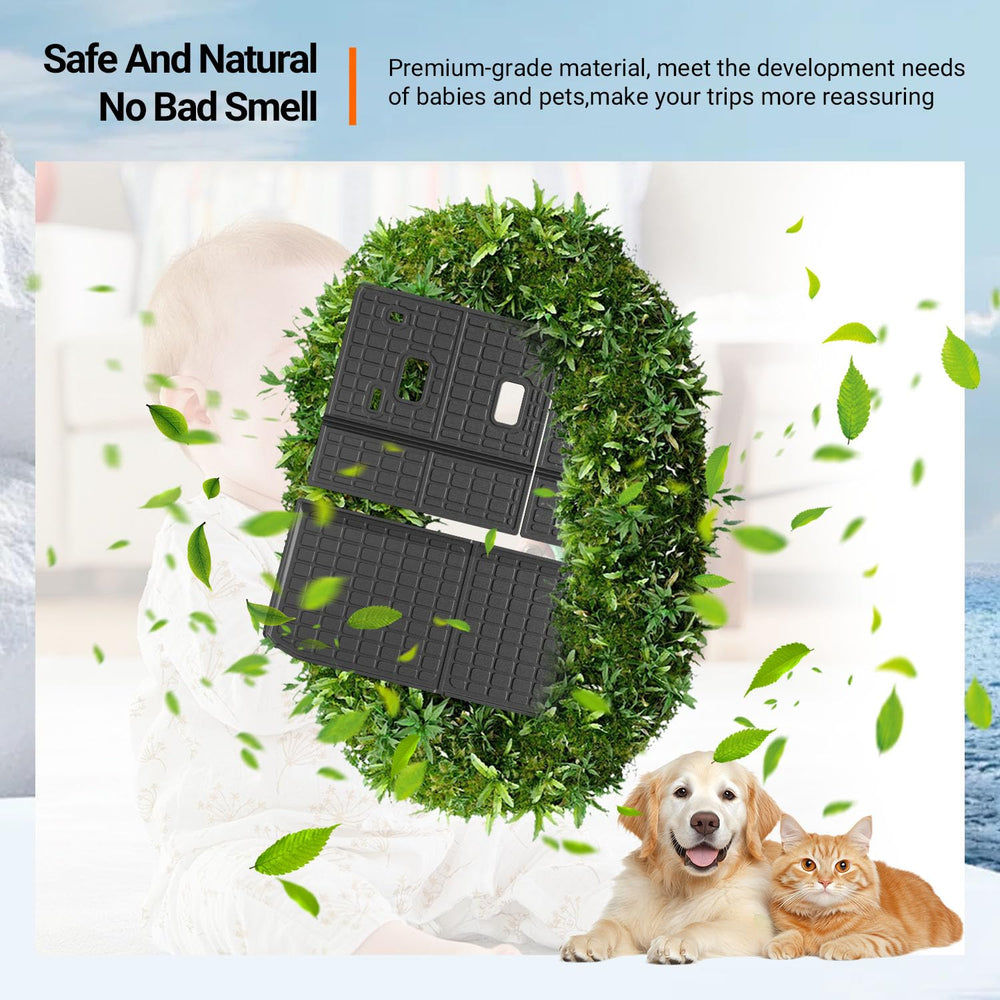 Powoq pet-friendly cargo mat supports tidy travel with pets.