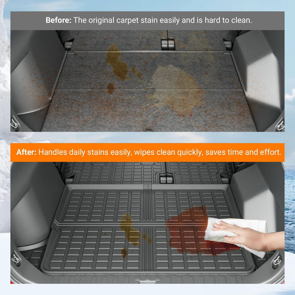 Powoq high-grade TPE material offers durable, safe protection and easy cleanup.