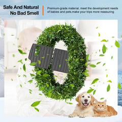 Powoq Velcro-backed mats install swiftly for secure placement.