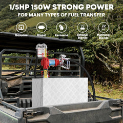 POXURIO pump includes thermal overload protection for safer use.