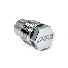 PPE heat-treated stainless steel valve close-up highlights durable construction for diesel performance.
