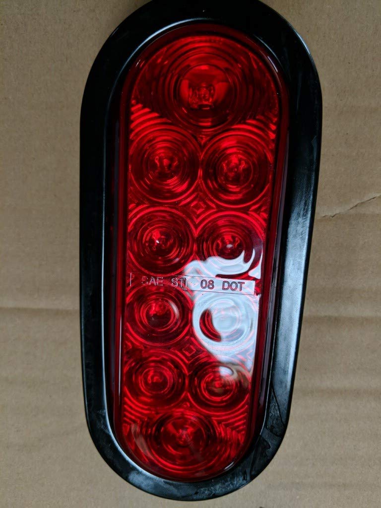 PPI red trailer light waterproof grommet for reliable mounting