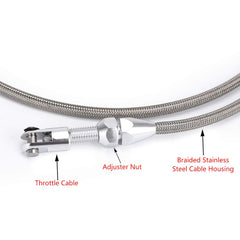 PQY 36-inch throttle cable cut-to-fit feature for precise length