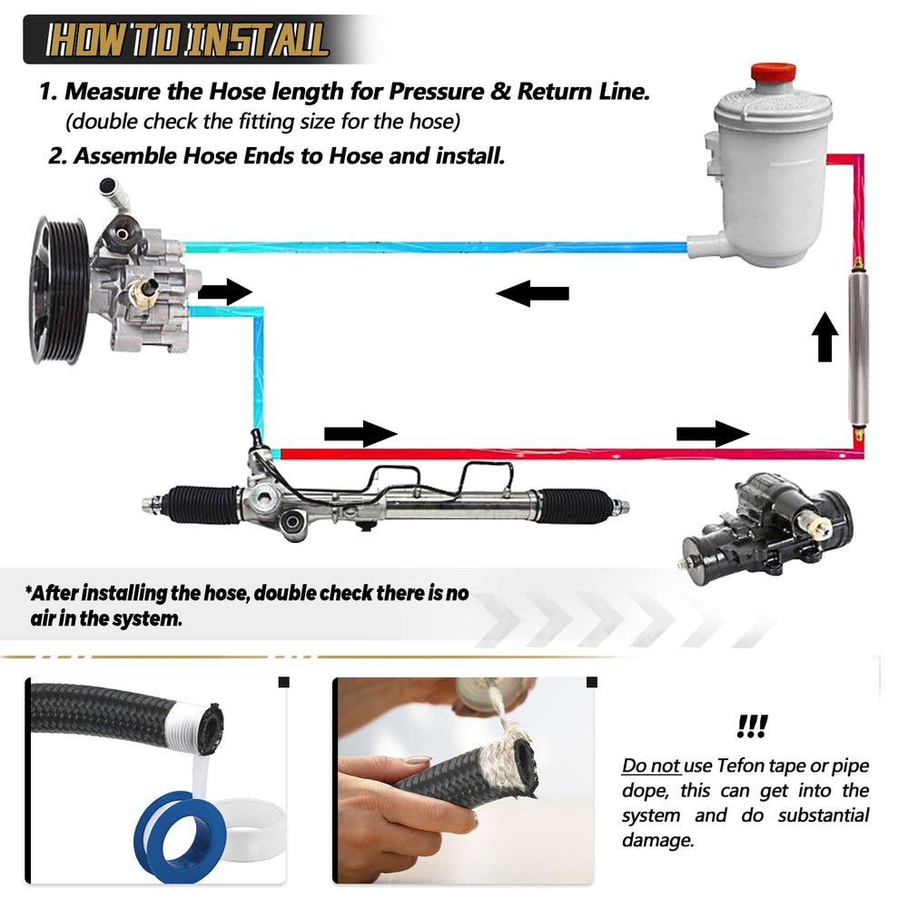 PQY AN6 return to reservoir path guides fluid back smoothly.