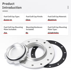 PQY cap with gasket and bung demonstrating contamination prevention