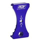 PQY engine cam gear lock blue front view, precise timing belt setup aid.