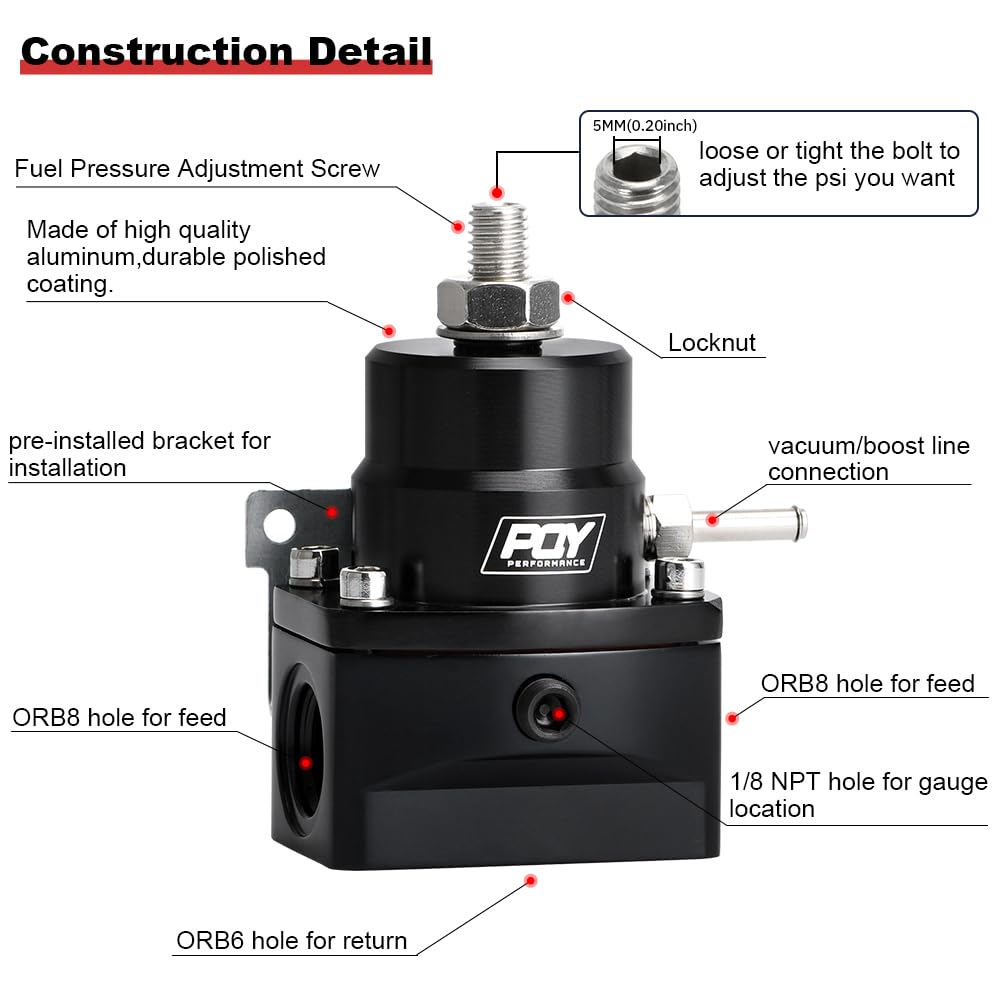 PQY vacuum/boost reference connection supports responsive fuel mapping