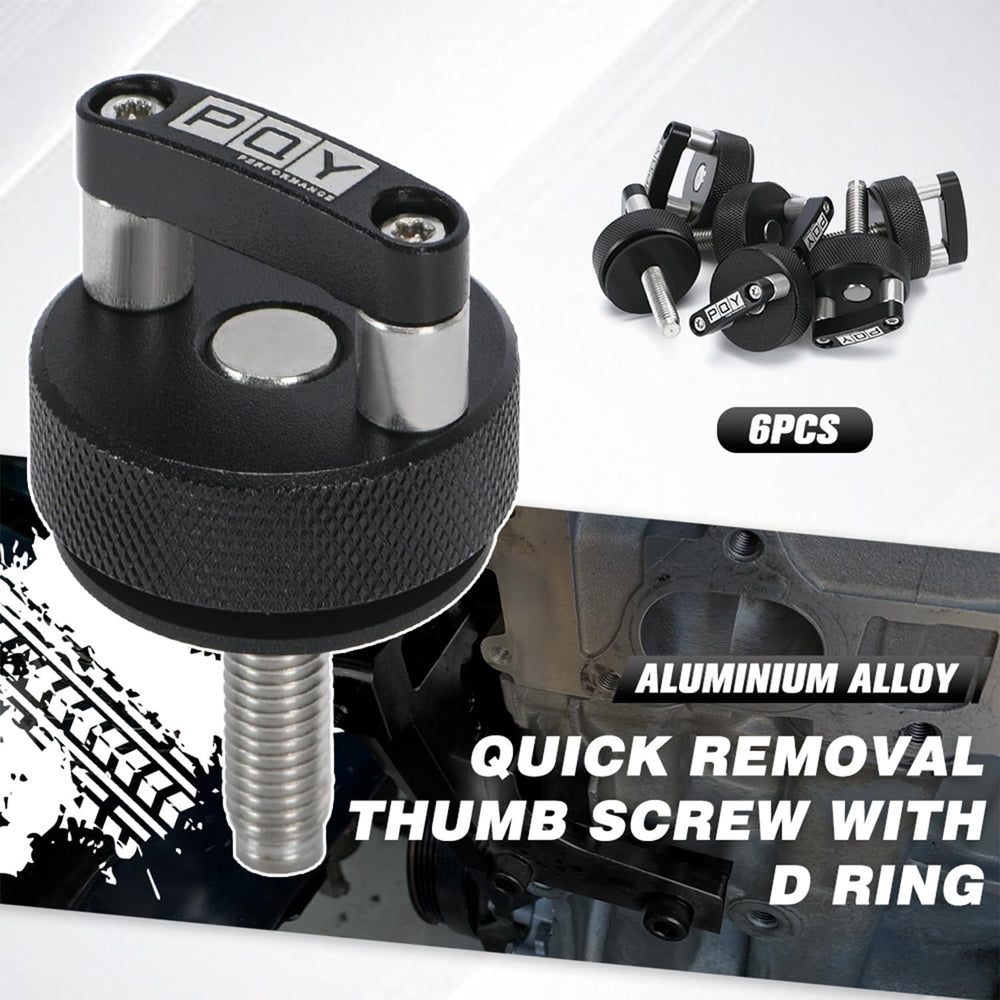 PQY Jeep Wrangler JK/JL hardtop bolts for fast top installation.