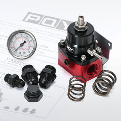PQY kit includes regulator and fittings ready for EFI installation.