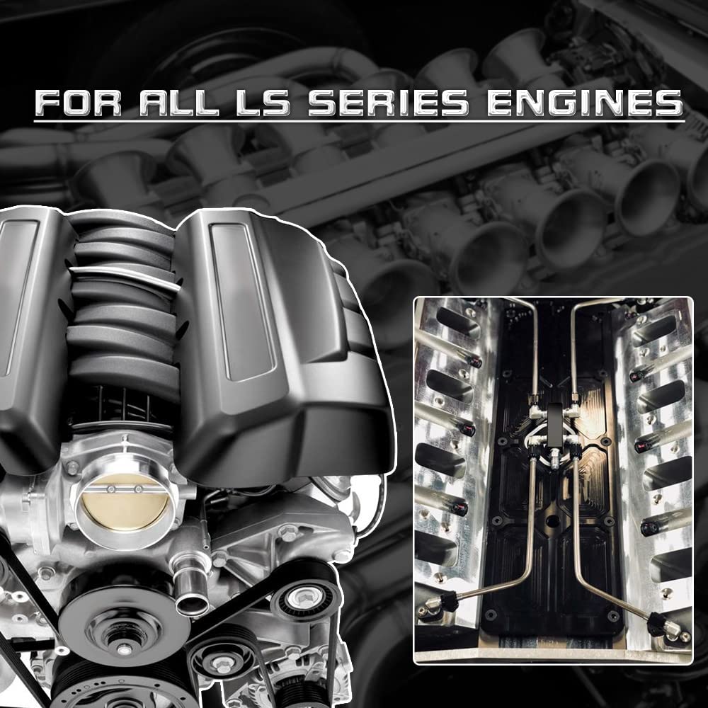 PQY LS kit installed example shows clean under-hood integration