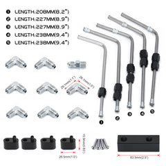 PQY LS lag spikes provide installation stability during setup